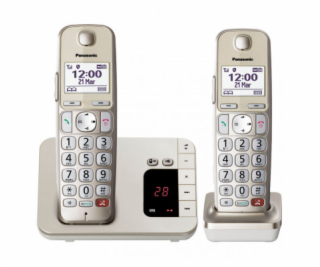 Panasonic KX-TGE262GN champagner mobilný telefón