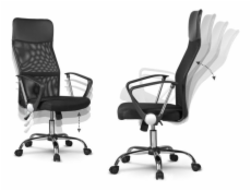 Topeshop KRZESŁO NEMO CZARNE office/computer chair Padded seat Mesh backrest