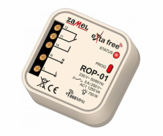 Rádiový přijímač Zamel ROP-01 zapuštěný 1kanálový