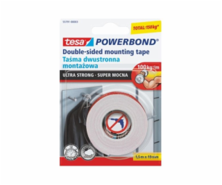 Tesa Powerbond 1,5 m x 19 mm