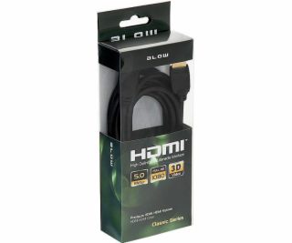 BLOW 92-605# BLOW CLASSIC kabel HDMI-HDMI úhlový 5m