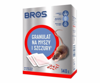 Granule pro myši a krysy Bros 140 g