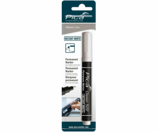 Pica Permanentmarker INSTANT white, Rundsp 1-4mm / SB