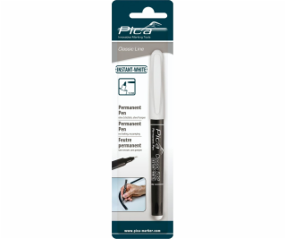 Pica Permanentmarker INSTANT white, Rundsp 1-2mm / SB