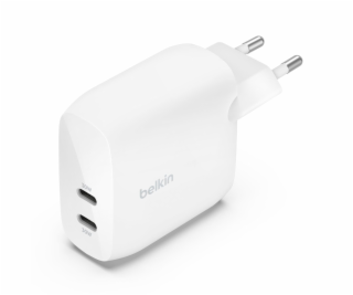 Belkin Netzladegerät 2xUSB-C 60W PD 3.1 weiß           WC...