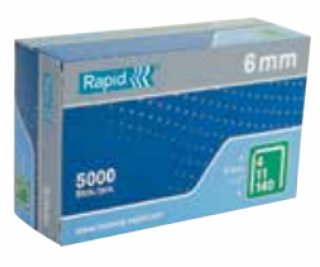 Sponky Rapid 140/6 mm 5000 ks.