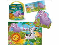 Roter Kafer Maxi Puzzle 2v1 ZOO Zvířátka RK1080-02