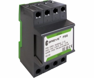 BREVE 1fázový modulární transformátor PSS 10VA 230V/24V /...