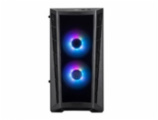 Cooler Master case MasterBox MB320L, aRGB, mATX, Mid Tower, černá, bez zdroje, ARGB ovladač