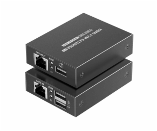 PremiumCord HDMI KVM extender 4K a FULL HD 1080p na 70m s...