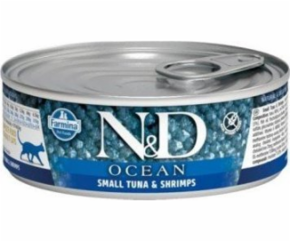 Farmina N&D Cat Ocean Sea Small Tuna & Shrimp 70g