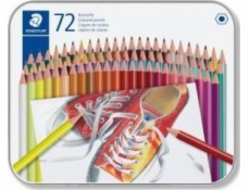 Staedtler Hex pastelky 72 barev kovová krabička