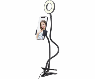 Gembird LED-RING4-PH-01 Selfie ring light with phone holder