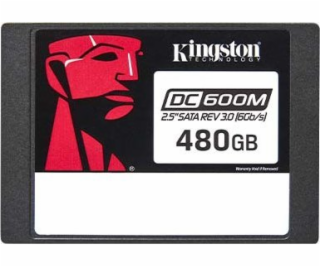 Kingston SSD DC600M 480GB SATA III 2.5  3D TLC (čtení/záp...