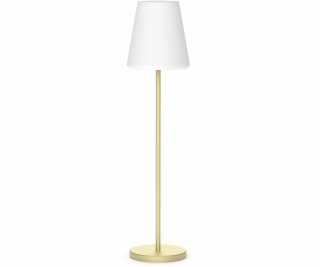 New Garden Lola Slim 120 LED Floor Lamp Brass