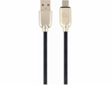 Kabel USB Gembird USB-A - microUSB 2 m Czarny (CC-USB2R-AMmBM-2M)