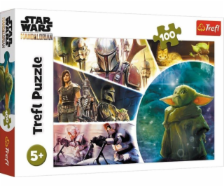 Puzzle 100 elementów Baby Yoda Star Wars