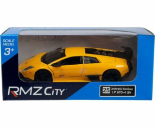 Model metalowy RMZ Lamborghini Murcielago żółty