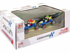 Zestaw pojazdów Mario Kart Mach 8 Twinpack pull back