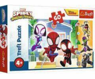 Trefl Puzzle 60 W świecie Spidey a TREFL