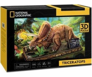 Puzzle 3D National Geographic - Triceratops