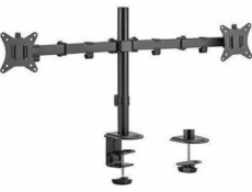 Gembird MA-D2-01 monitor mount / stand 81.3 cm (32 ) Black Desk