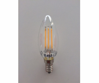 Best-Led E14 4W tep.biela BL-C37-4W