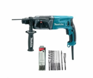 Makita HR2470X16 Kombinované kladivo s příslušenstvím 2,4...