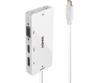 Lindy USB USB 3.1 USB adaptér typu C AUF multi-Av Konverter