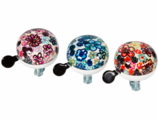 Bicycle Bell Ding Ding Art Collection Floral 3 Colors Box 10 ks. (WDK-3686)