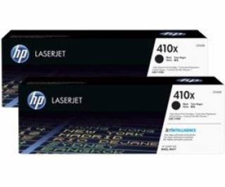 HP Toner 410x Black Dual Pack (CF410XD)