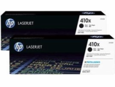 HP Toner 410x Black Dual Pack (CF410XD)