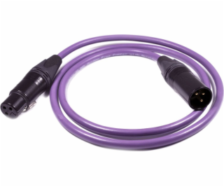 Kabel Melodika XLR - XLR 8m fialový