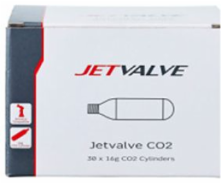 Weldtite Gas Cartridge JetValve CO2 16G Box 30 PC. (WLD-0...