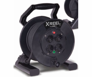 PCE Drum Extension Xreel 4 Sockets 3 x 2,5 mm IP20 20M (9...