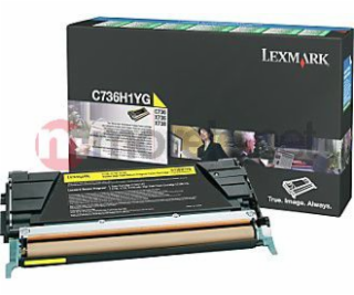 Lexmark Toner C736H1YG žlutá