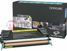 Lexmark Toner C736H1YG žlutá