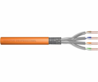 Kabel Assmann ICT S/FTP Kategorie 7 LSZH Orange Wire B2CA...