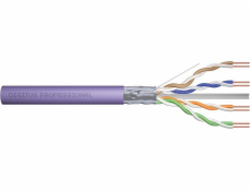 Instalační kabel Digitus Digitus Cat.6 F/UTP DCA PAVNÍ DRÁT AWG 23/1 LSOH 500M Fialový naviják