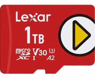 Lexar Memory Micro SDXC 1TB UHS-I/PLAY LMSPLY001T-BNNNG L...