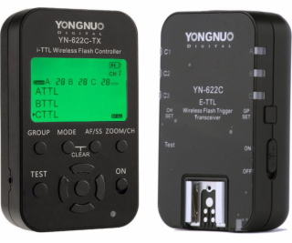 Yongnuoo Ket Younnuno YN-622C-Kit Canon TTL Controller