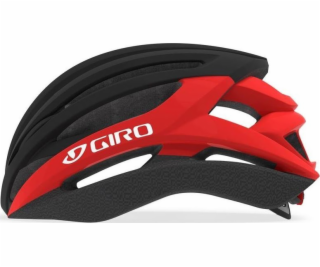 Giro Road Helmet Syndax Matte Black Bright Red, M (55-59 cm)