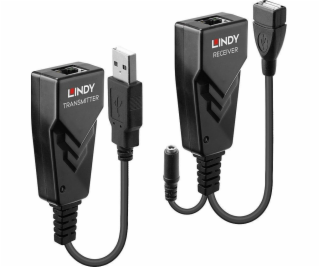 USB adaptér Lindy I/O Extender USB2 CAT5 100M/42674 Lindy