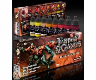 Scale75 Scale75: Fantasy & Games - Paint Set - Creatures ...