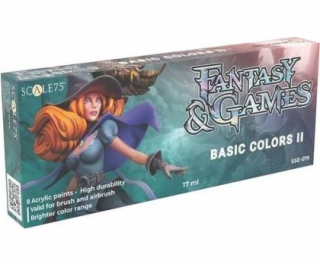 Scale75 Scale75: Fantasy & Games - Paint Set - Basic Colo...