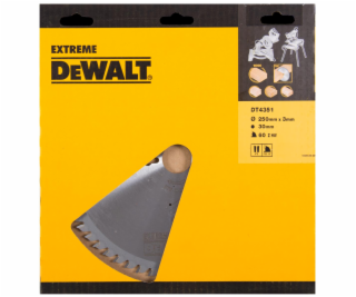 Dewalt Pilarska Pilarska Pilarek 250x30mm 60 Zuby - DT4351