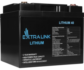 Extralink Lifepo 4 Battery 40AH 12,8V BMS ex.30431