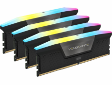 Corsair Corsair Vengeance RGB, DDR5-6600, XMP 3.0, CL32-64 GB Quad-Kit, Schwarz