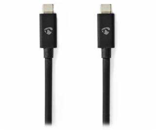 NEDIS kabel USB 4.0 Gen 3x2/ USB-C zástrčka - USB-C zástr...