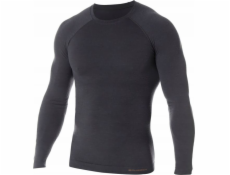 Brubeck Men s Active Wool Graphite t -shirt, XL (LS12820)